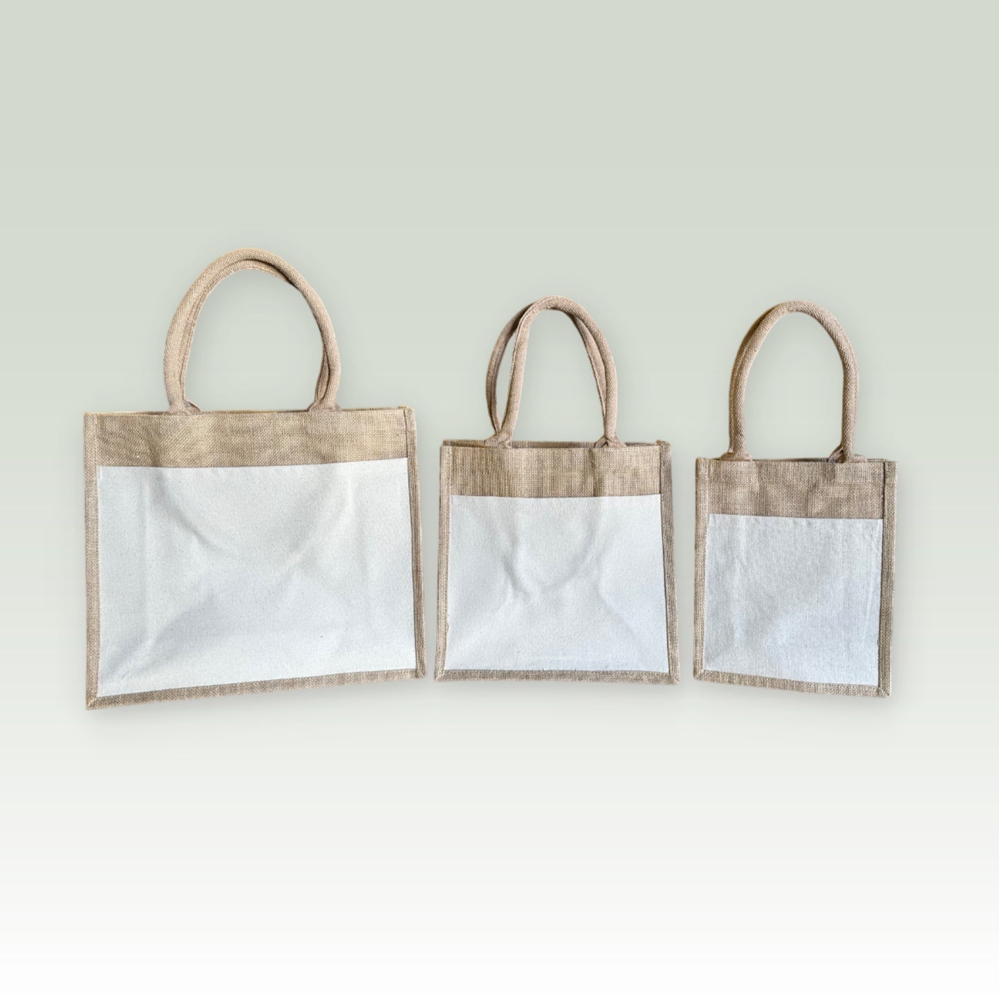 Burlap Jute Tote Bags | Natural Wholesale Shopping Bags in Bulk