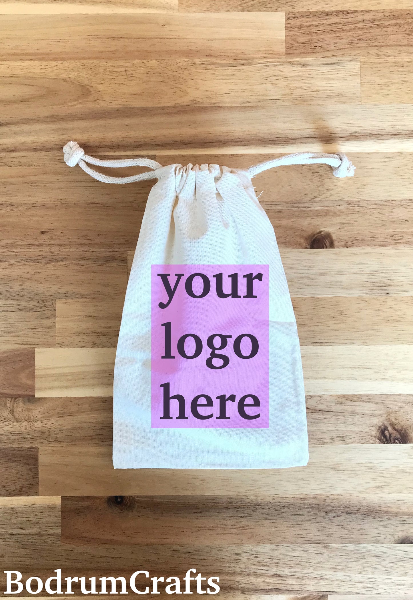 Personalized Drawstring Bags, Small Size Gift Pouches