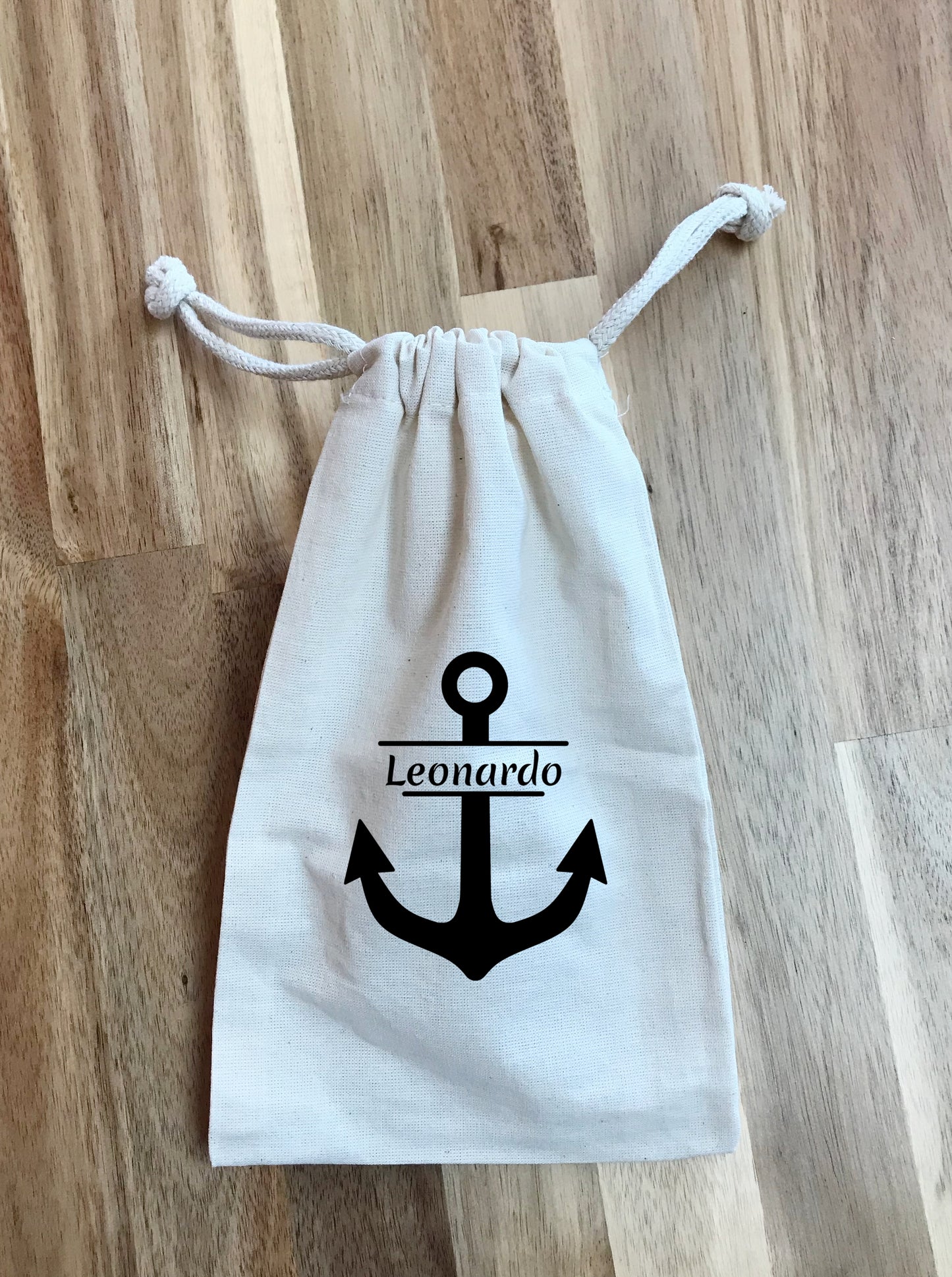 Personalized Drawstring Bags, Small Size Gift Pouches