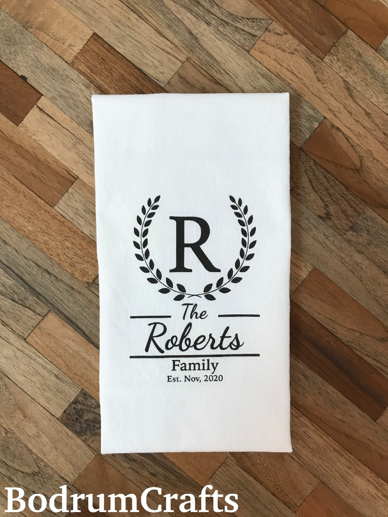 Personalized Flour Sack Tea Towels Wholesale