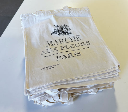 Custom Printed Promotional Tote Bags Bulk