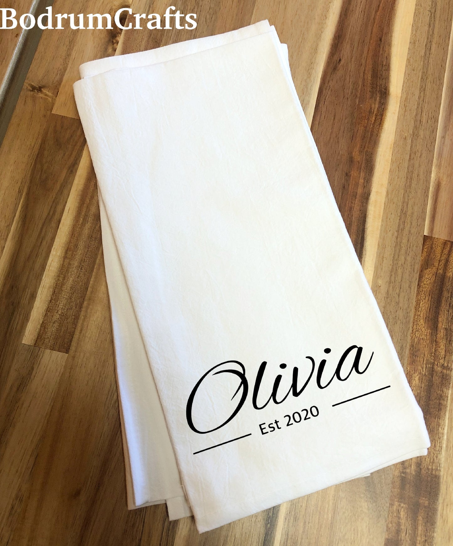 Personalized Flour Sack Tea Towels Wholesale