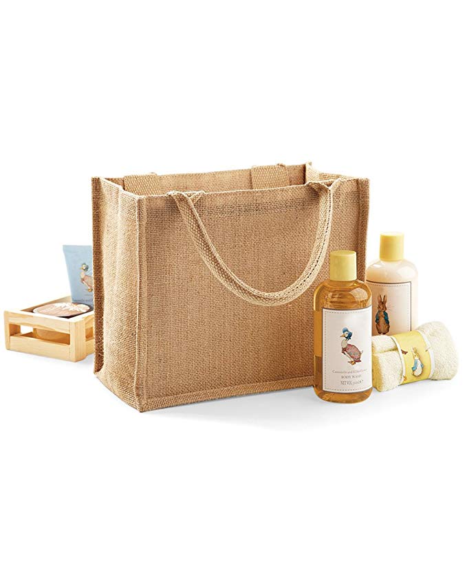 Large Size Burlap Jute Tote Bags BB03