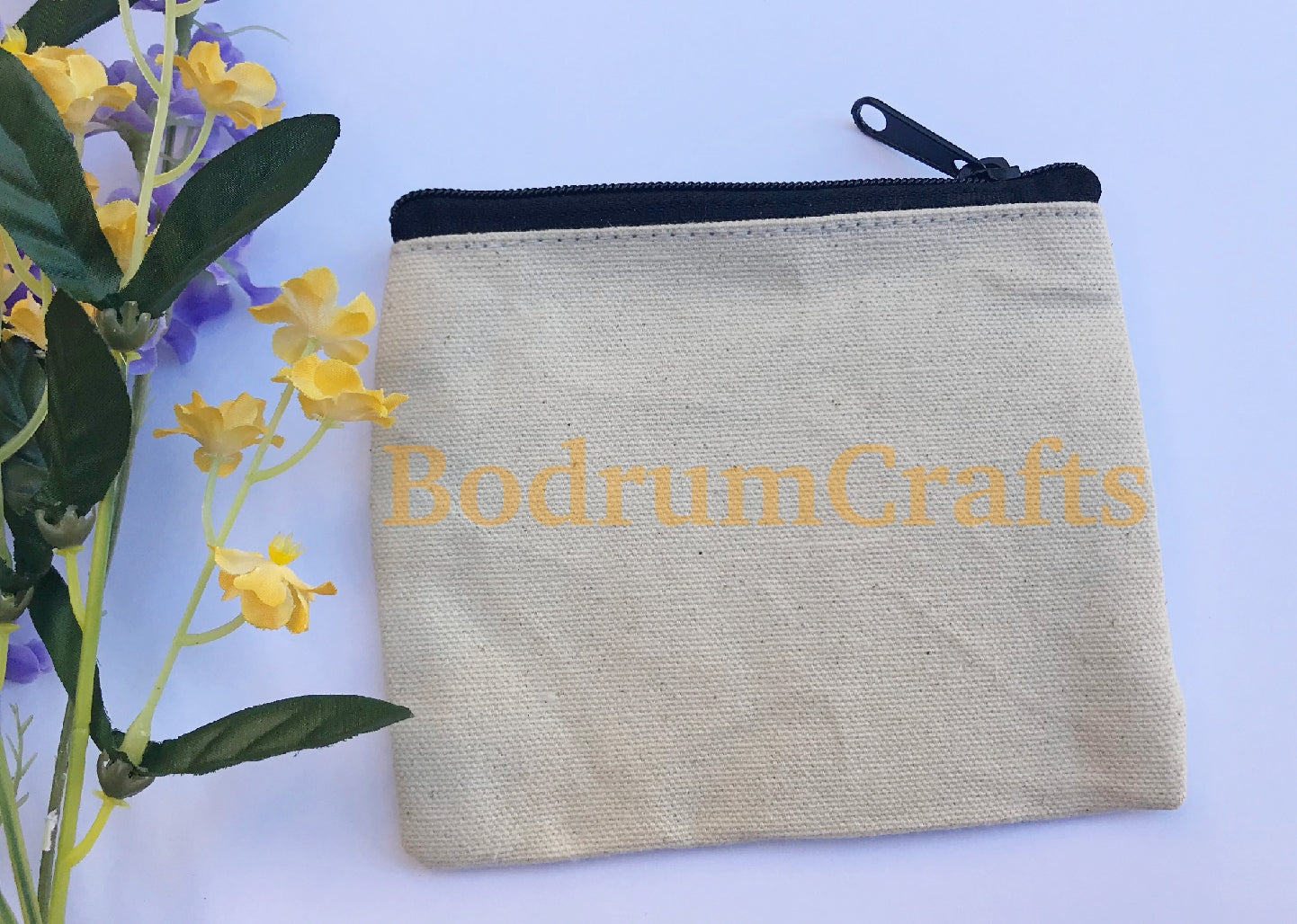 Canvas Zipper Pouch Bags, Small Makeup Organization Bags Wholesale