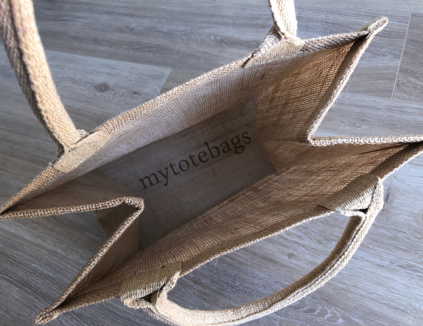 wedding bridal gift, Medium Size Burlap Jute Tote Bags