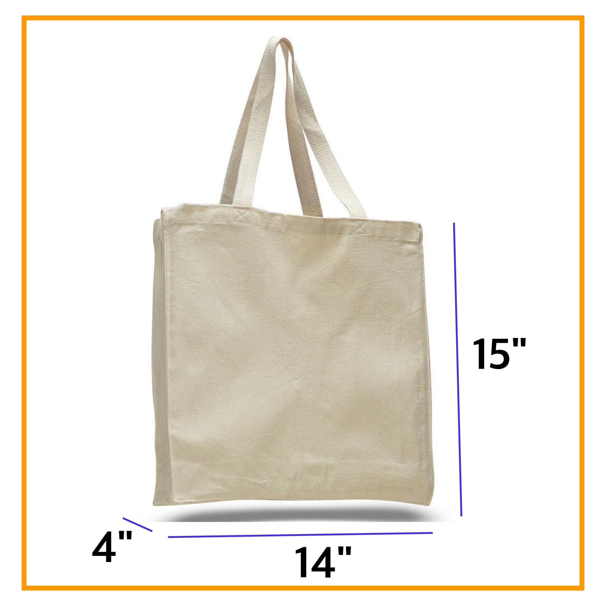 Custom Tote Bags with Logo, Personalized Canvas Totes with Name, Large Size, Your Photo Printing, Promotional Tote, Bag Bulk