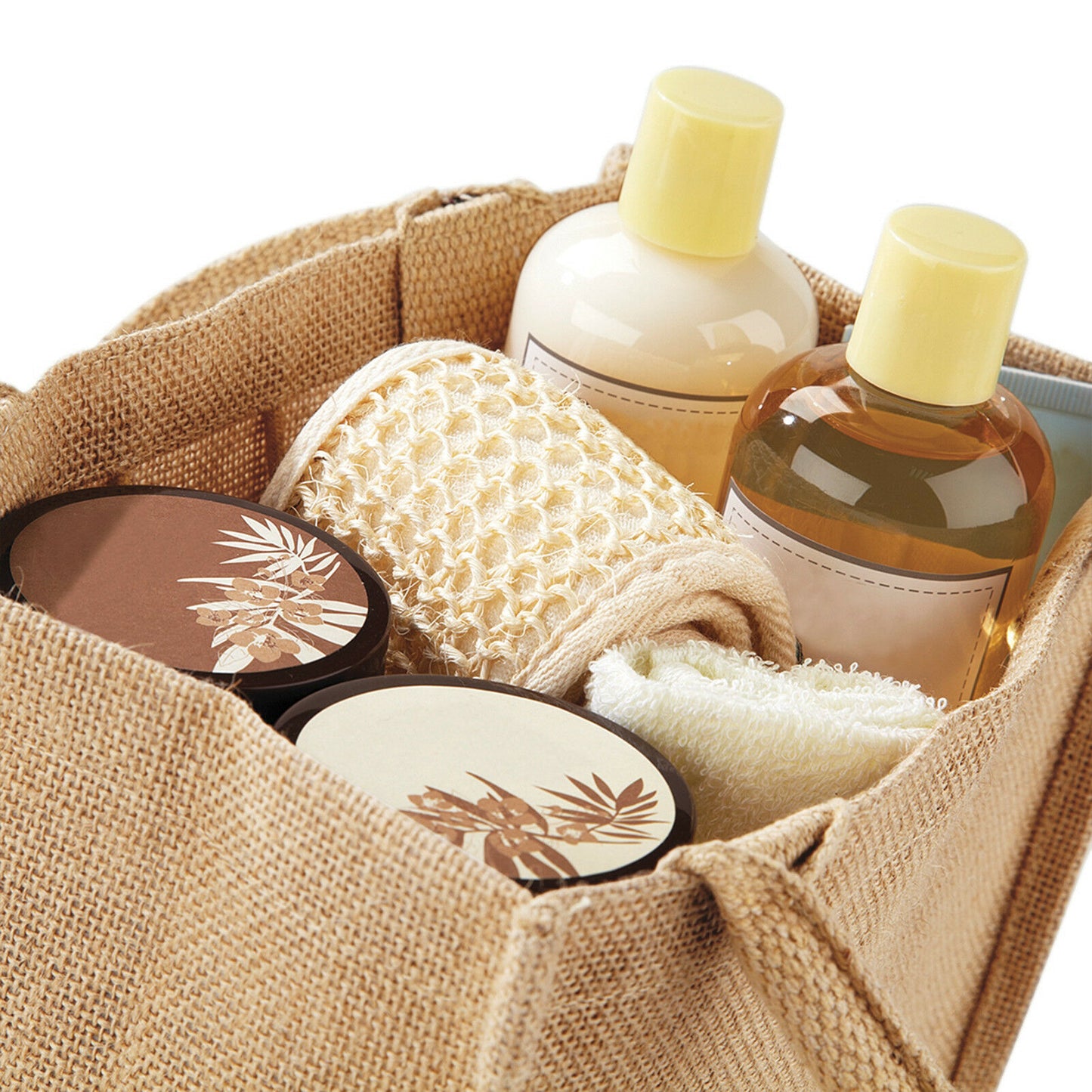 Medium Size Burlap Jute Tote Bags BB02
