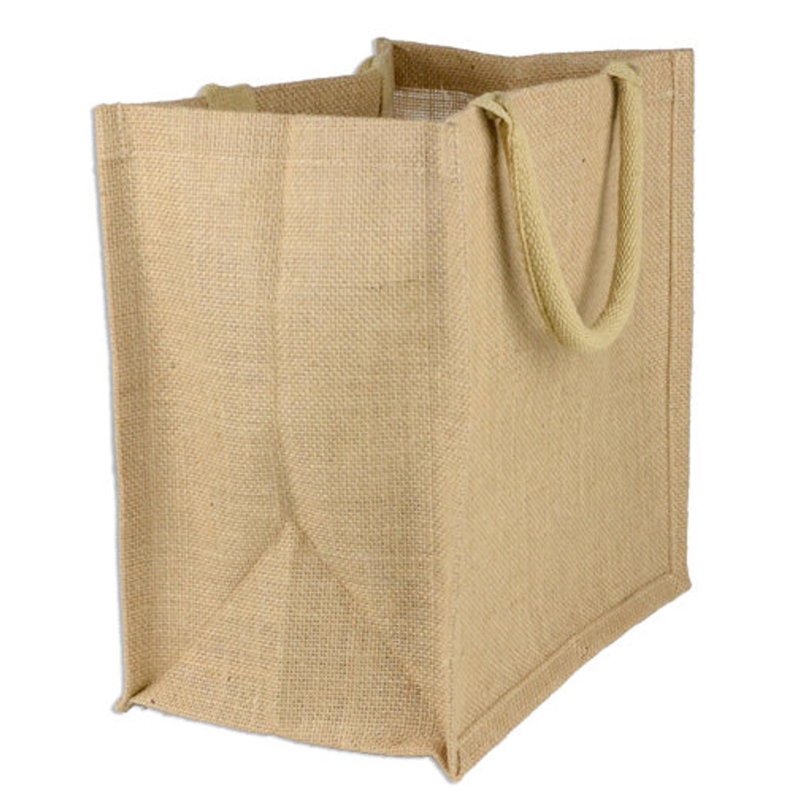 Large Size Burlap Jute Tote Bags BB03