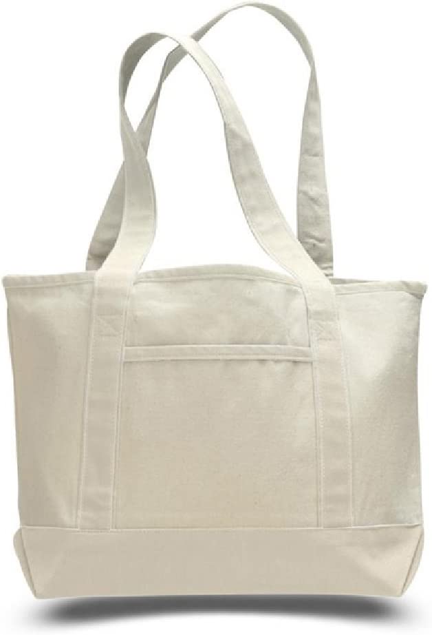 Custom Name Printed Tote Bags, Medium Size