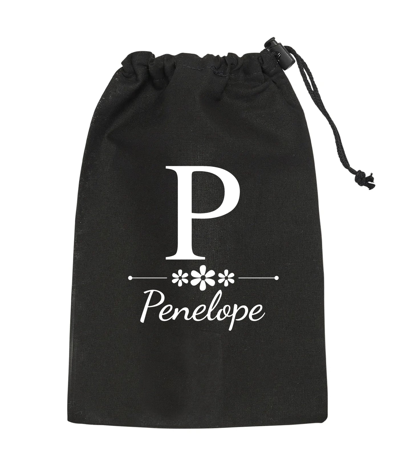 Custom Cotton Shoes Bags, Personalized Drawstring Pouch Bag, Customize Promotional Gift for Women, Men, One Color Print, Logo, Text, Name