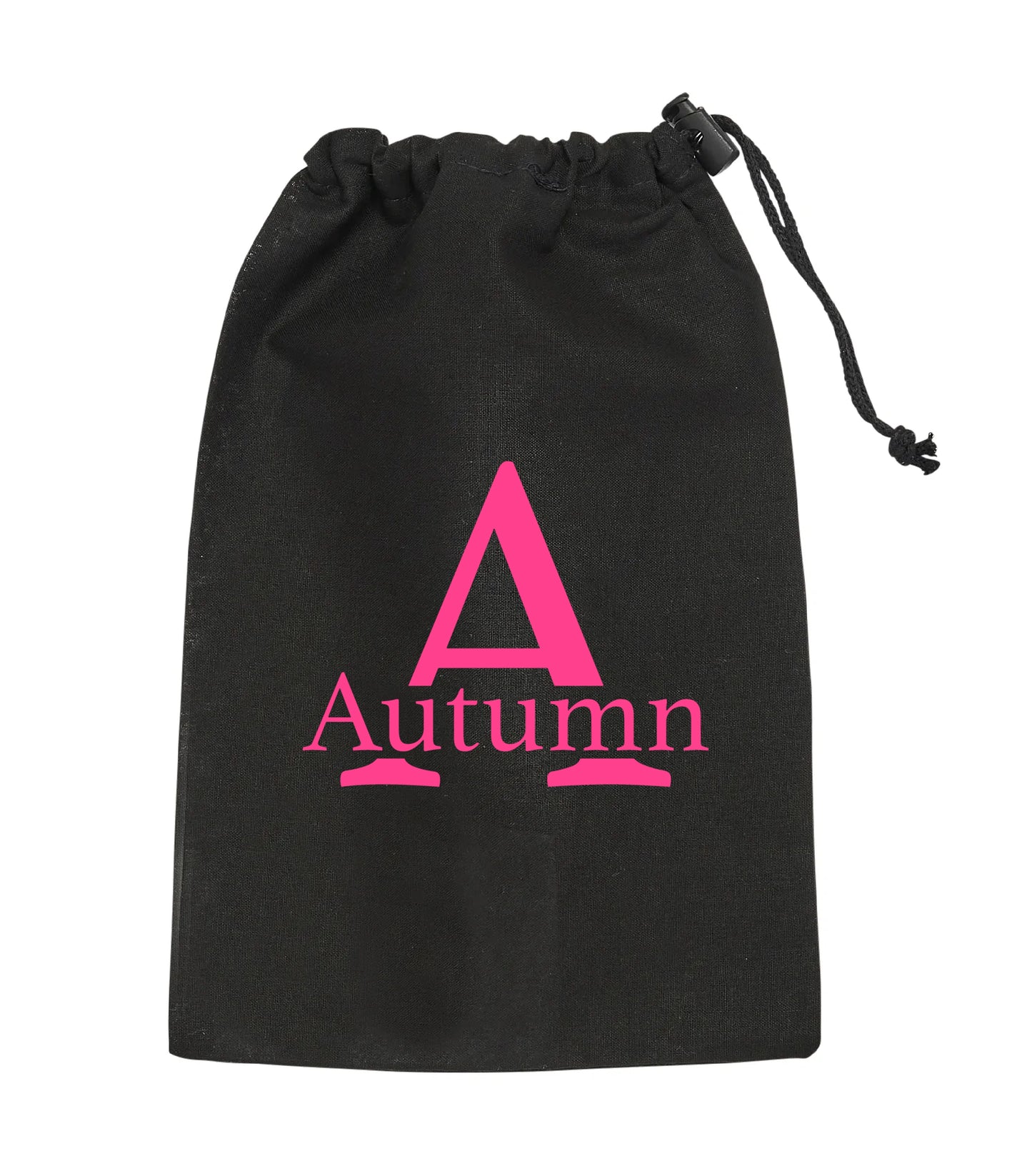 Custom Cotton Shoes Bags, Personalized Drawstring Pouch Bag, Customize Promotional Gift for Women, Men, One Color Print, Logo, Text, Name