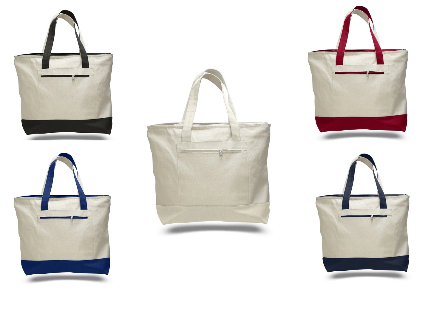 Personalized Teacher Canvas Tote Bags