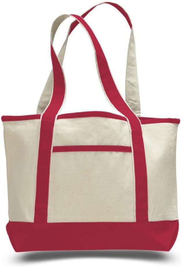 Custom Name Printed Tote Bags, Medium Size