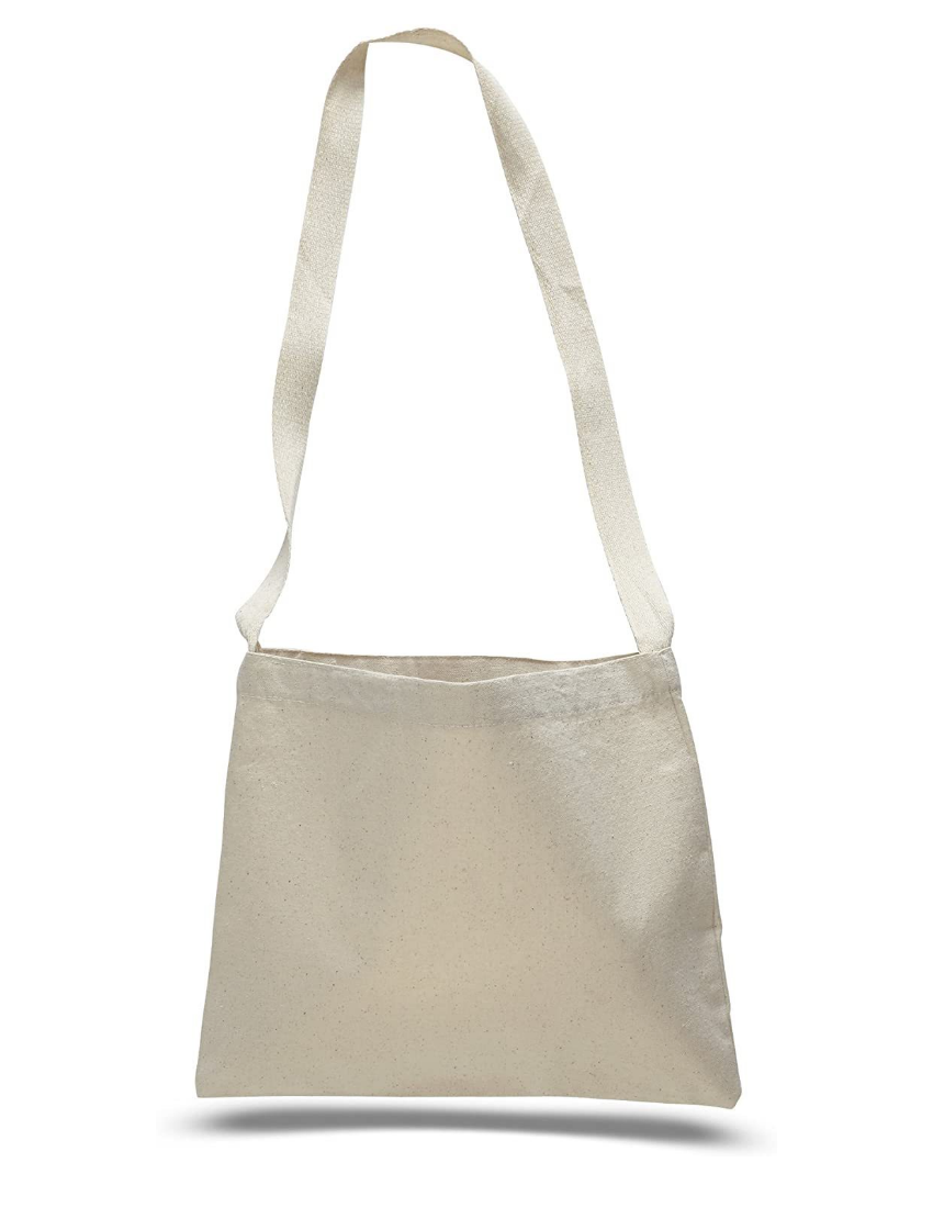 Wholesale Heavy Duty Canvas Messenger Tote Bags, Cheap Bulk Plain Bags