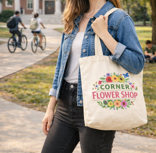 Custom Canvas Tote Bags for Small Businesses