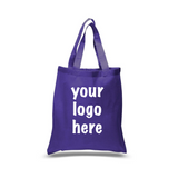 Personalized Print Your Logo on Cotton Tote Bags Wholesale