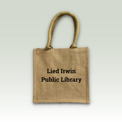 Custom Printed Jute Tote Bags with Logo