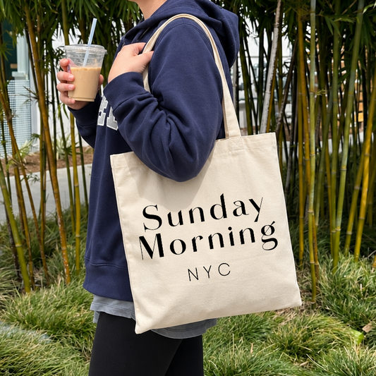 Lightweight Cotton Tote Bags with Custom Logo Printing | B10