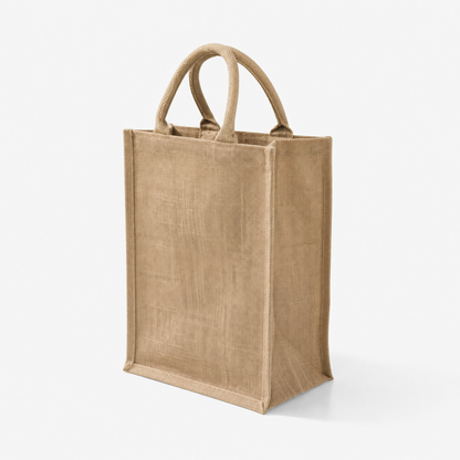 Bulk jute wine bags for retailers and gift shops
