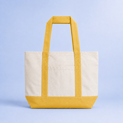 Bulk large canvas tote bag for shopping, travel, and daily essentials