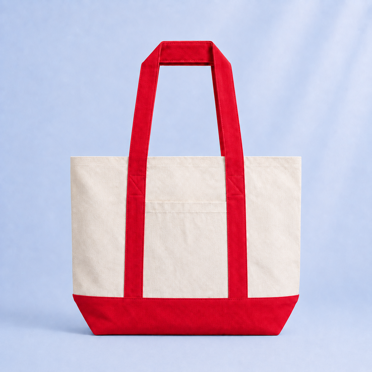 Bulk large canvas tote bag for work and school use