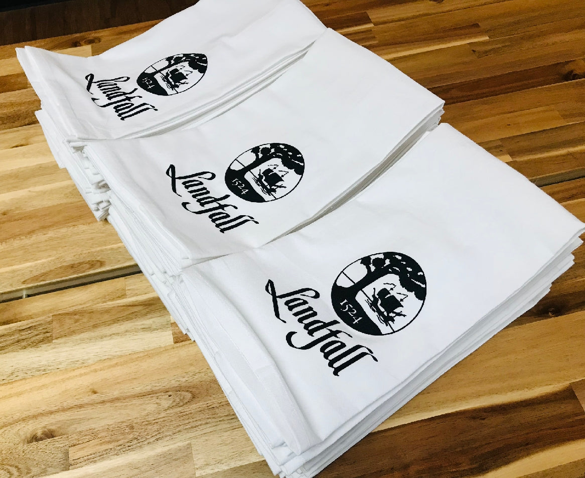Wholesale White Flour Sack Tea Towels in Bulk