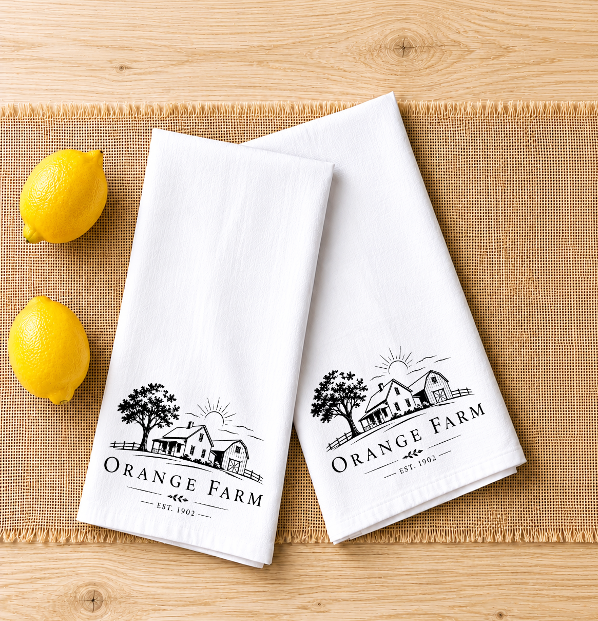 Custom Printed Flour Sack Towels – Bulk Wholesale