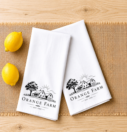 Custom Printed Flour Sack Towels – Bulk Wholesale