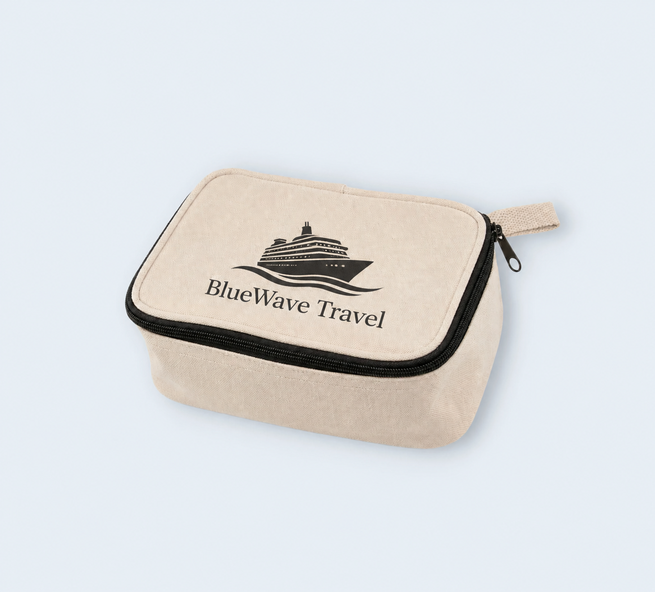 Canvas Travel Toiletry Bags with Custom Logo Printing | BC-45