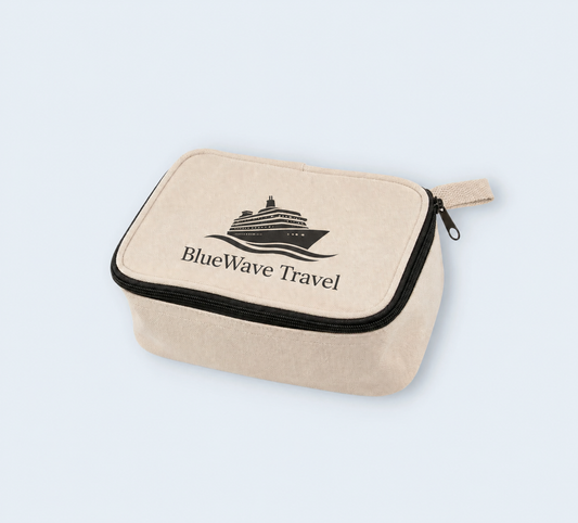 Canvas Travel Toiletry Bags with Custom Logo Printing | BC-45