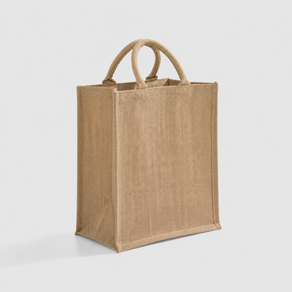 Jute burlap wine gift bags for weddings and events
