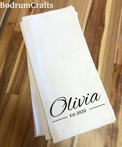 Wholesale White Flour Sack Tea Towels in Bulk