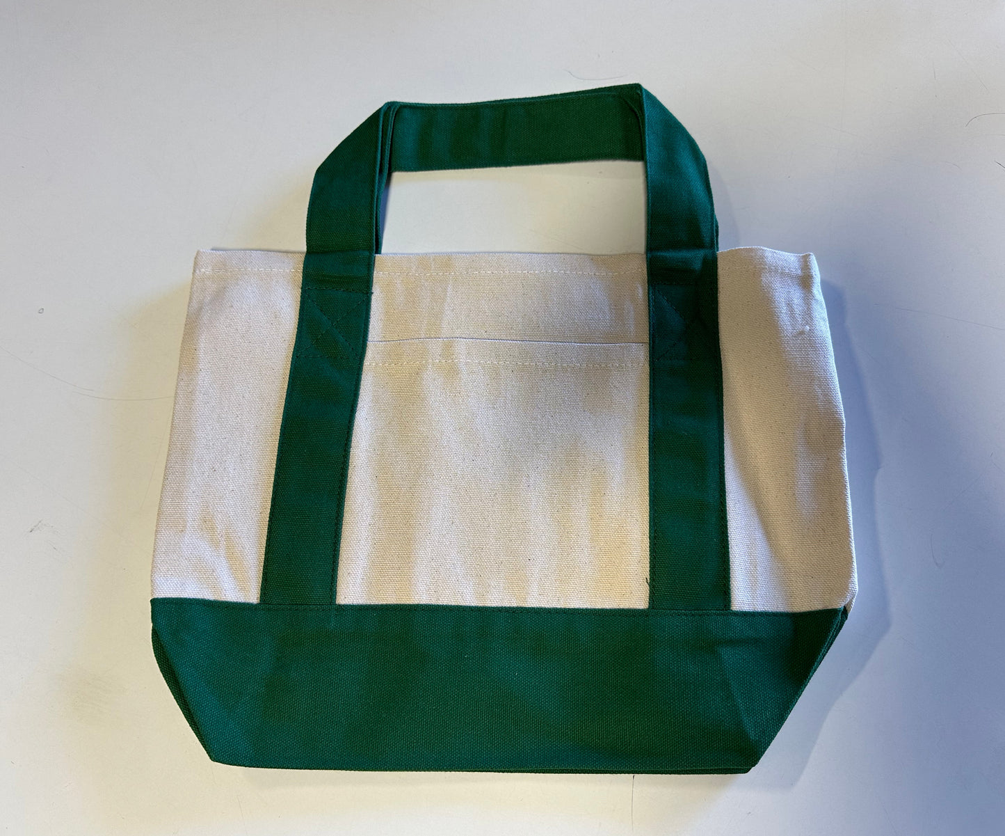 Minimal Canvas Tote Bag with Custom Print Logo