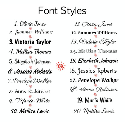 Personalized teacher tote bag with custom print design
