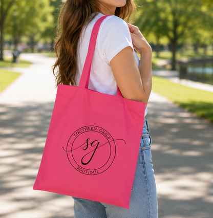 Reusable cotton bags for trade shows and events