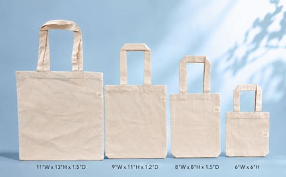 Wholesale Small Mini Size Cotton Tote Bags
