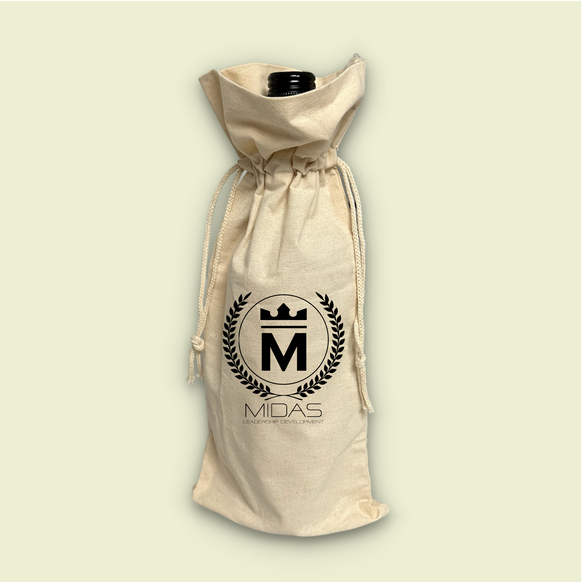 Custom Printed Cotton Wine Bags with Logo
