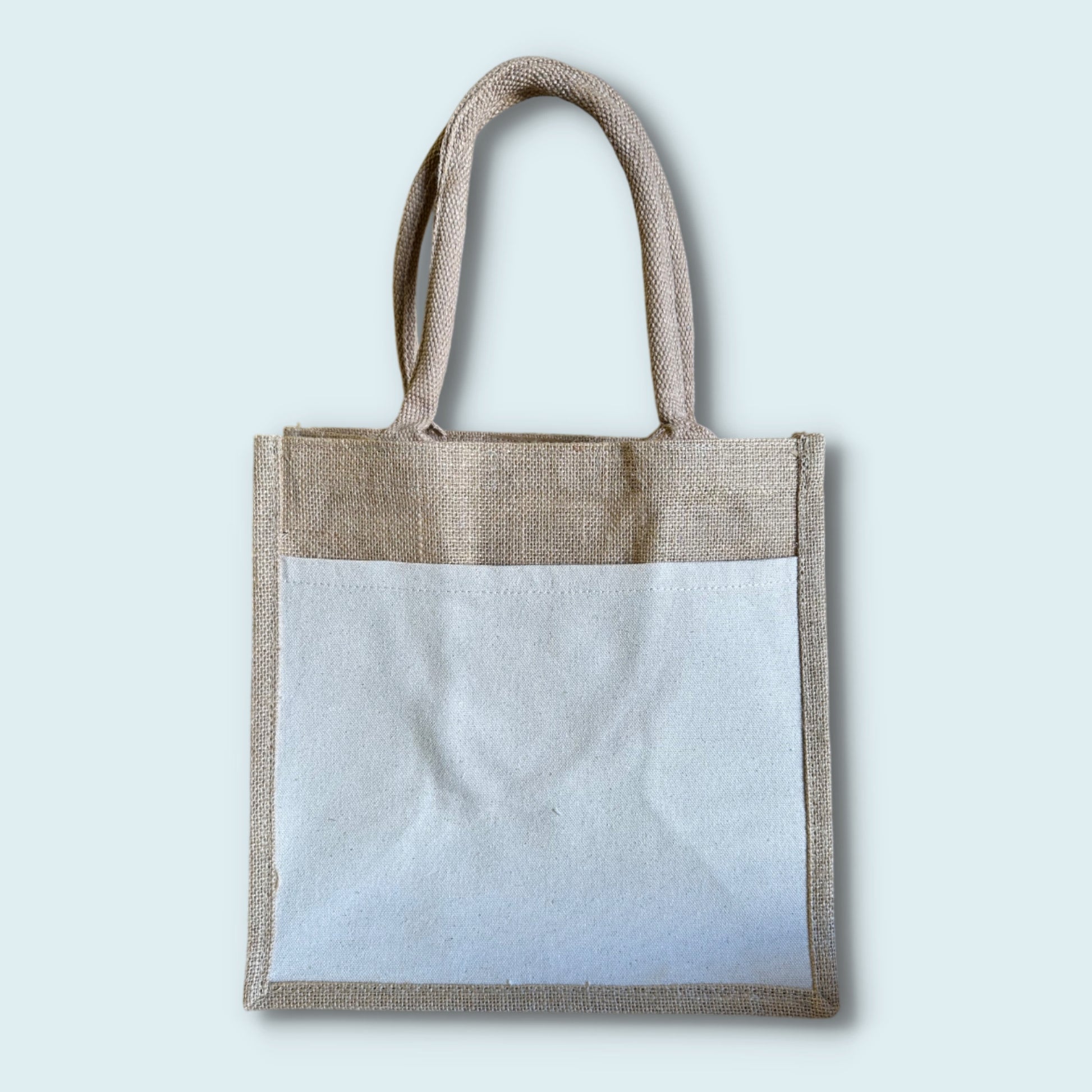 Burlap Jute Tote Bags | Natural Wholesale Shopping Bags in Bulk