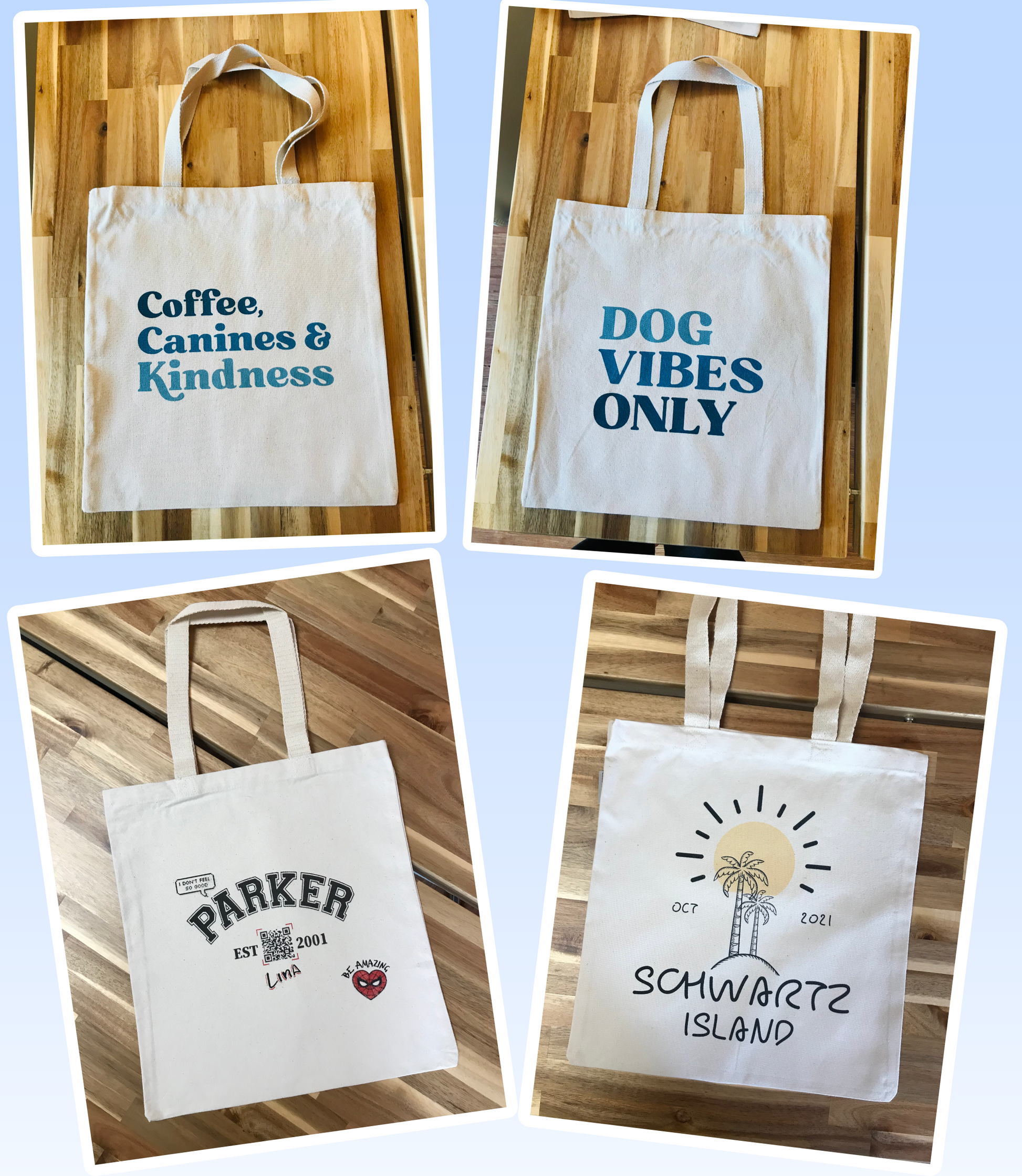 Personalized Canvas Tote Bags Bulk, Custom Promotional Bags Wholesale. Our custom printed cotton tote bags can be printed with your company logo or corporate design or artworks.