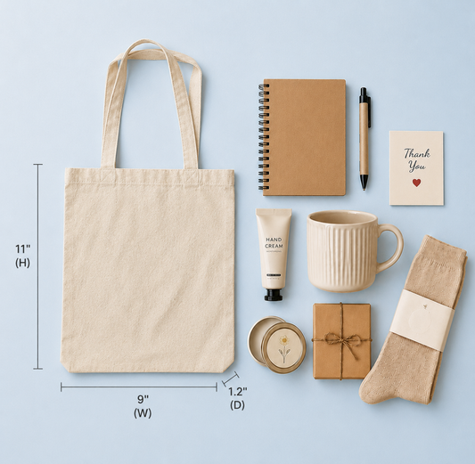 Wholesale mini cotton tote bags made from natural fabric