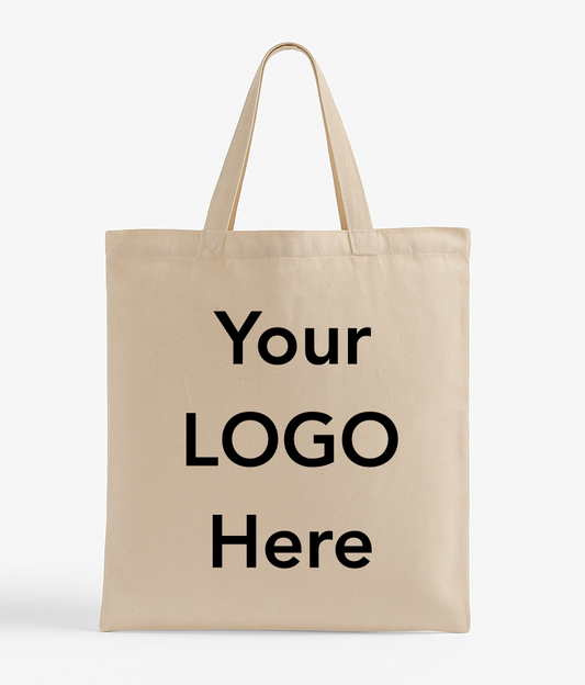 Custom Printed Promotional Cotton Tote Bags in Bulk