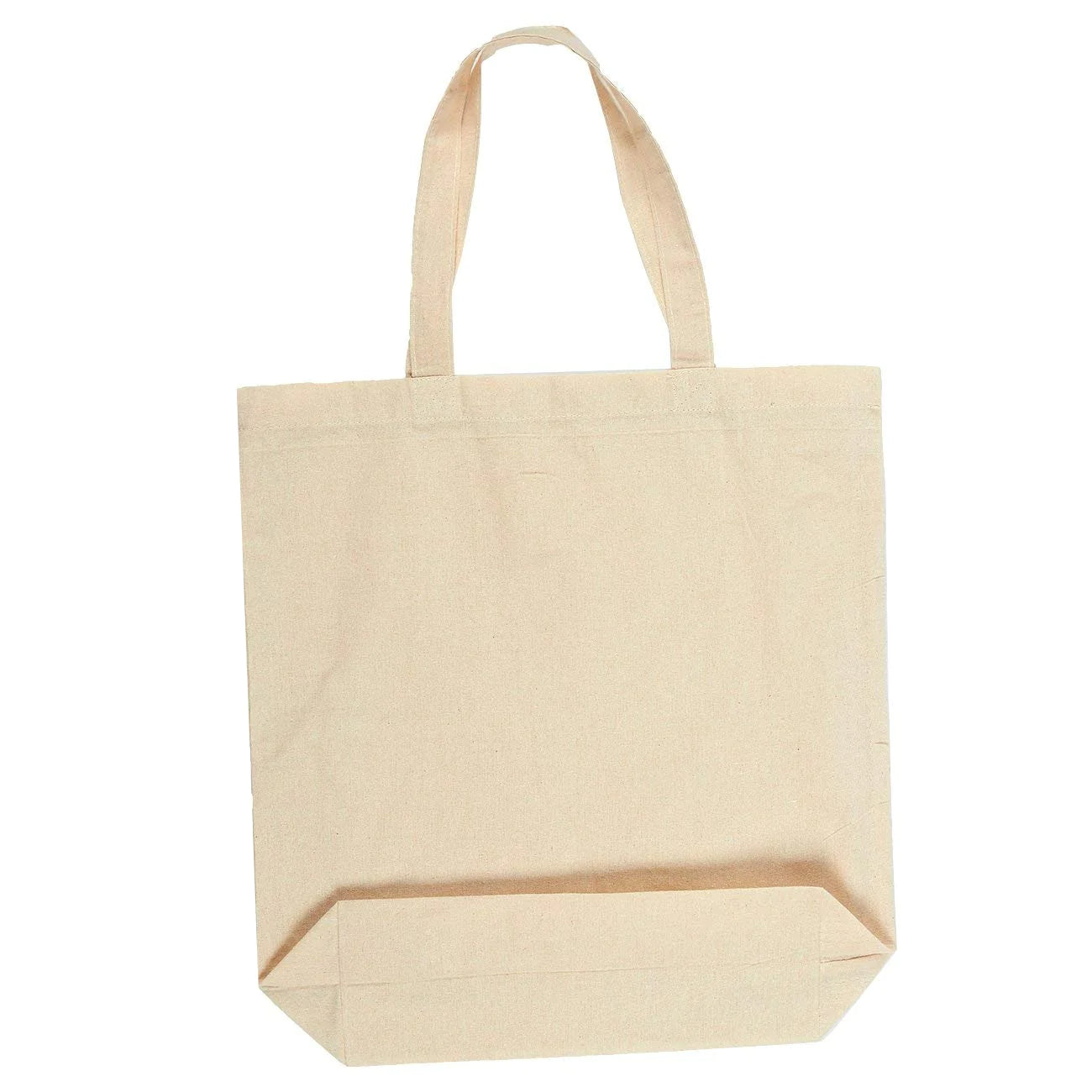 Lightweight Cotton Tote Bags 15" x 16" x 3"
