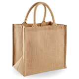 Medium Size Burlap Jute Tote Bags BB02