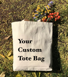 Design Your Custom Canvas Tote Bags, Customized Totes in Bulk