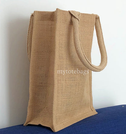 wholesale bulk Small Size Burlap Jute Tote Bags Mytotebags
