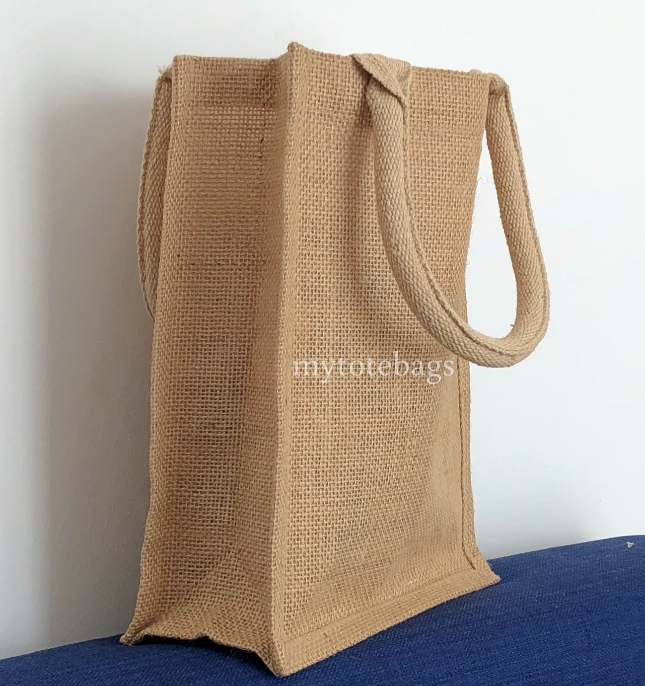 Small Size Burlap Jute Tote Bags in Bulk Natural Gift Bags