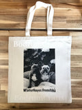 Print Your Dog Photo on Canvas Tote Bags