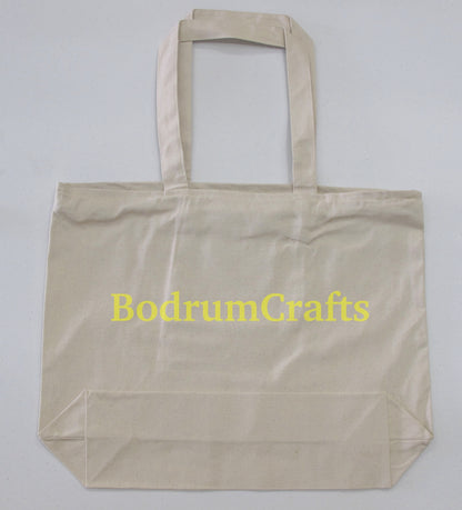 Wholesale Large Size Blank Canvas Tote Bags, Shopper Groceries Totes in Bulk