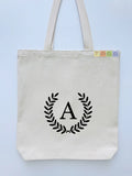 Monogrammed Canvas Tote Bags, MB04