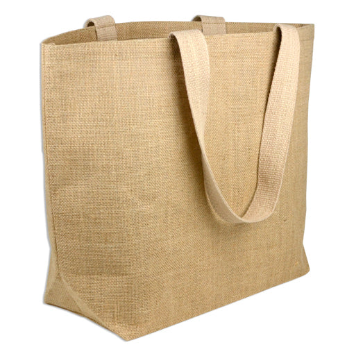 Wholesale Large Burlap Jute Tote Bags, Everyday Shopping, Beach, Travel Totes BLBCH